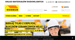 Desktop Screenshot of dombud.eu